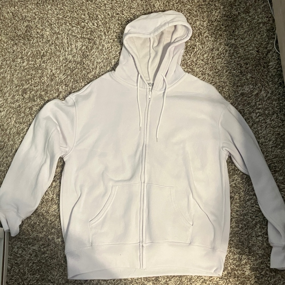 Refuge White Hoodie